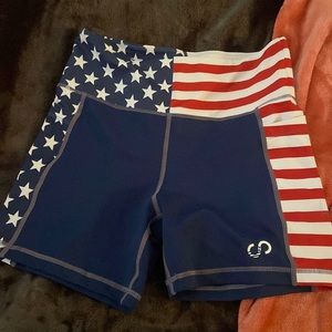 Curves n combat boots shorts